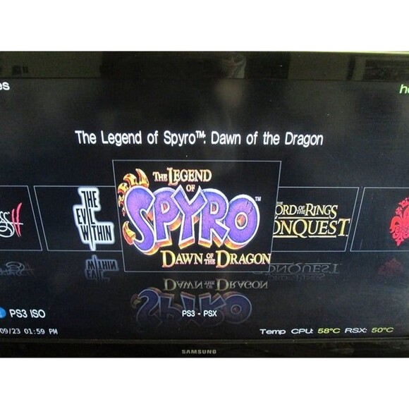 Playstation 3 Fat PS3 1TB Drive With Games - Picture 4 of 8